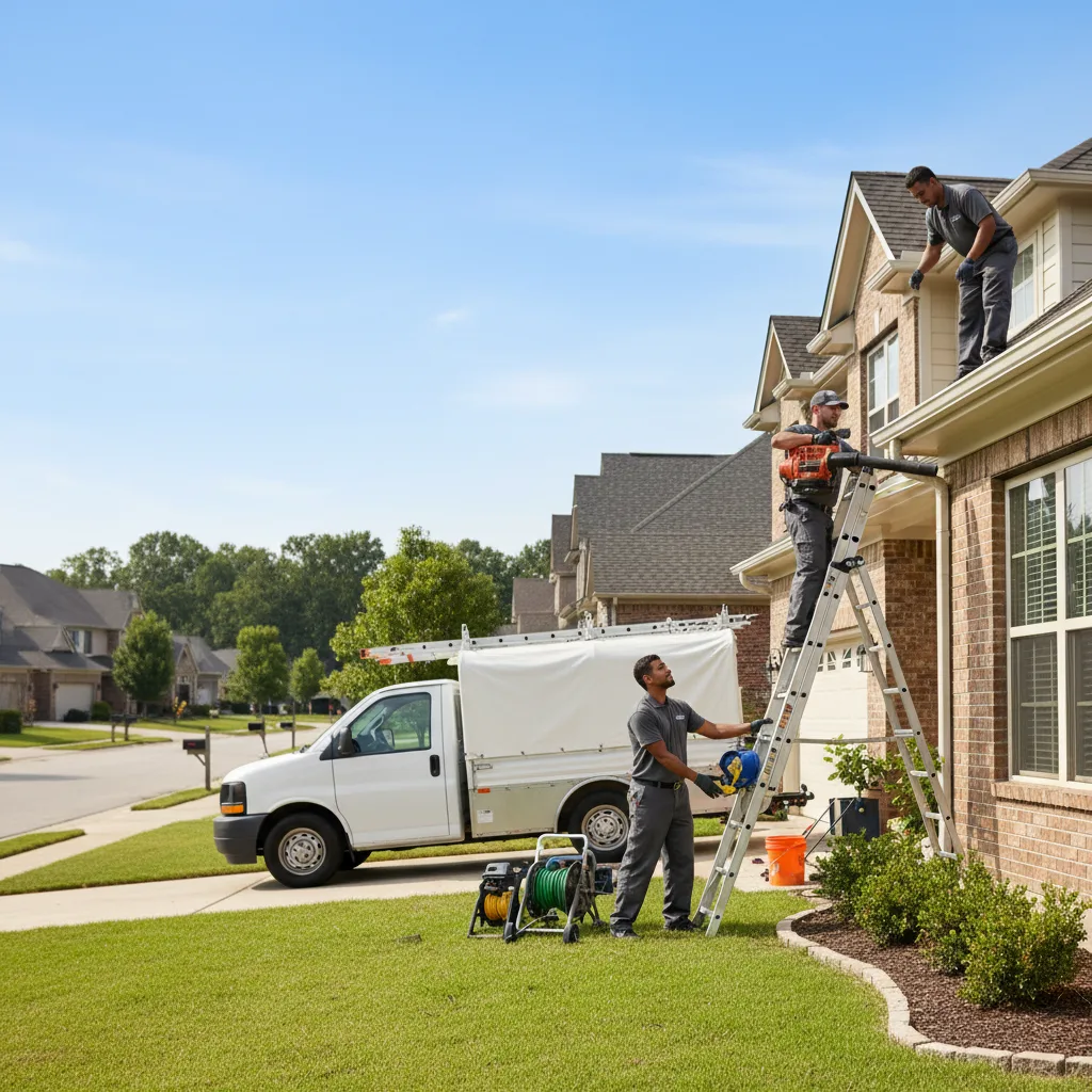 Home Gutter Service in Rochert, MN near me